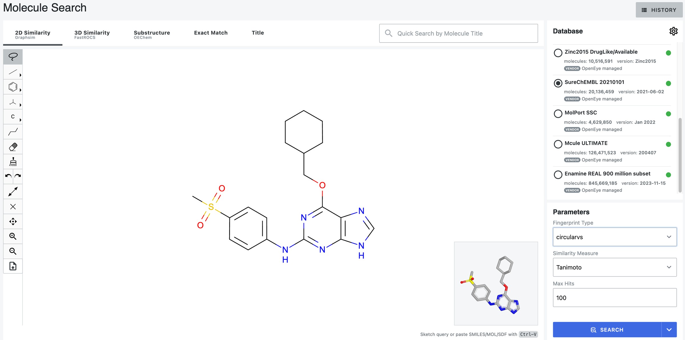 OpenEye Orion - Molecular Modeling Platform