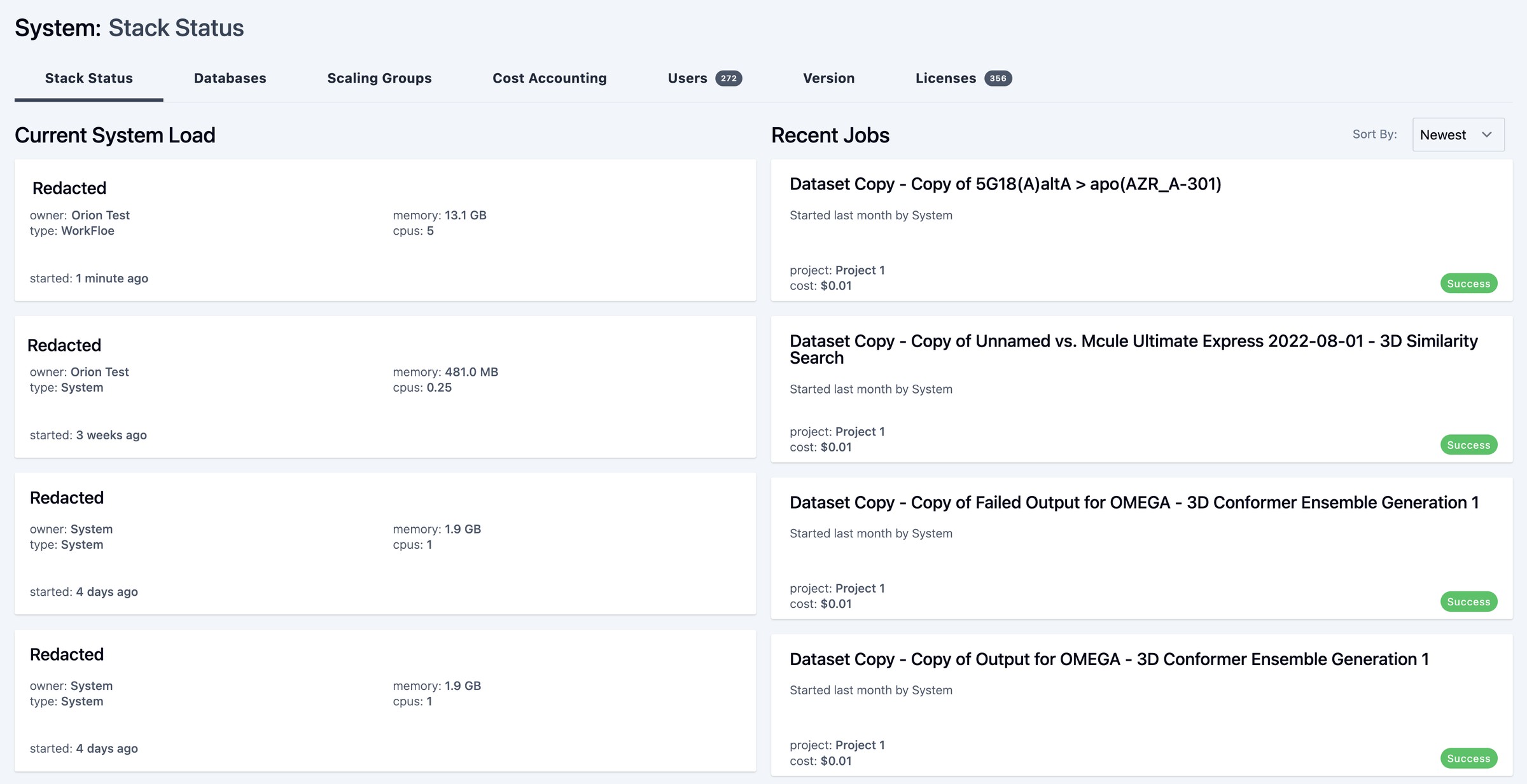 OpenEye Orion - Molecular Modeling Platform