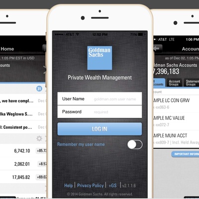 Goldman Sachs - Private Wealth Management Platform