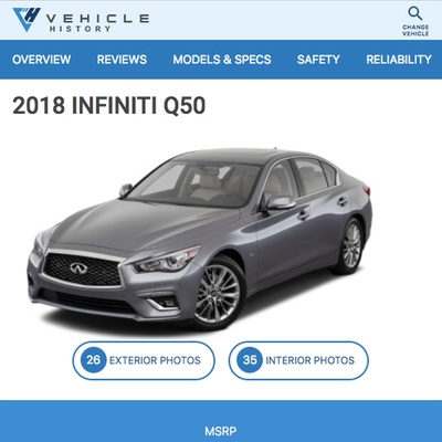 Vehicle History - Automotive Research Platform